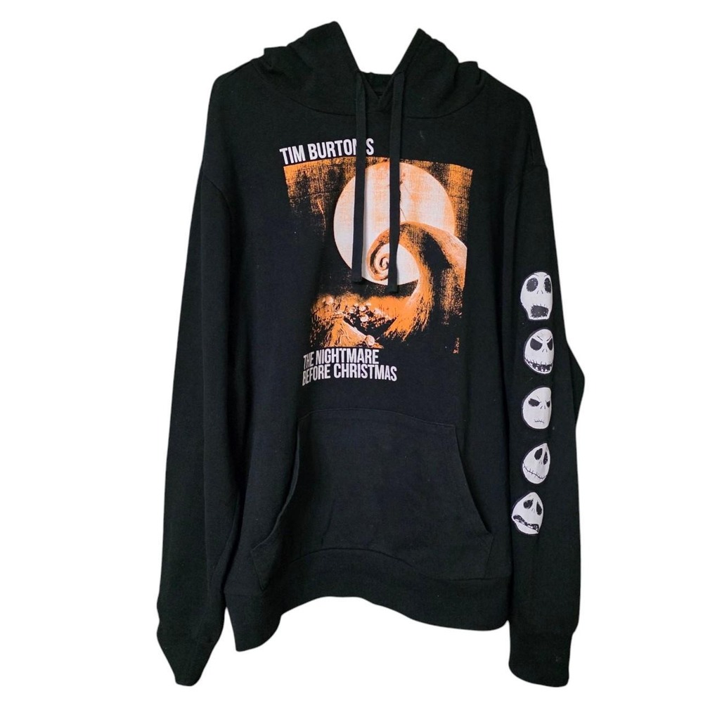 The nightmare before Christmas hoodie sz L